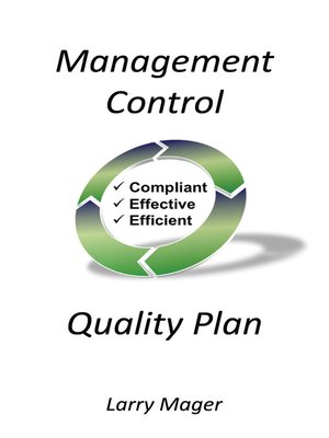 cover image of Management Control Quality Plan